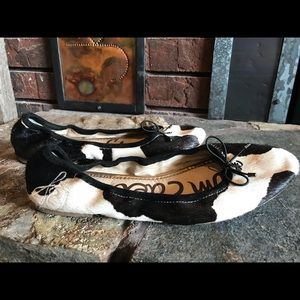 sam edelman cowhide flats